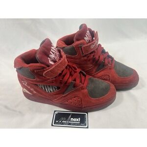 Patrick Ewing Size US 6 Ewing 33 HI KOREA Red Suede IN BOX Basketball Vintage